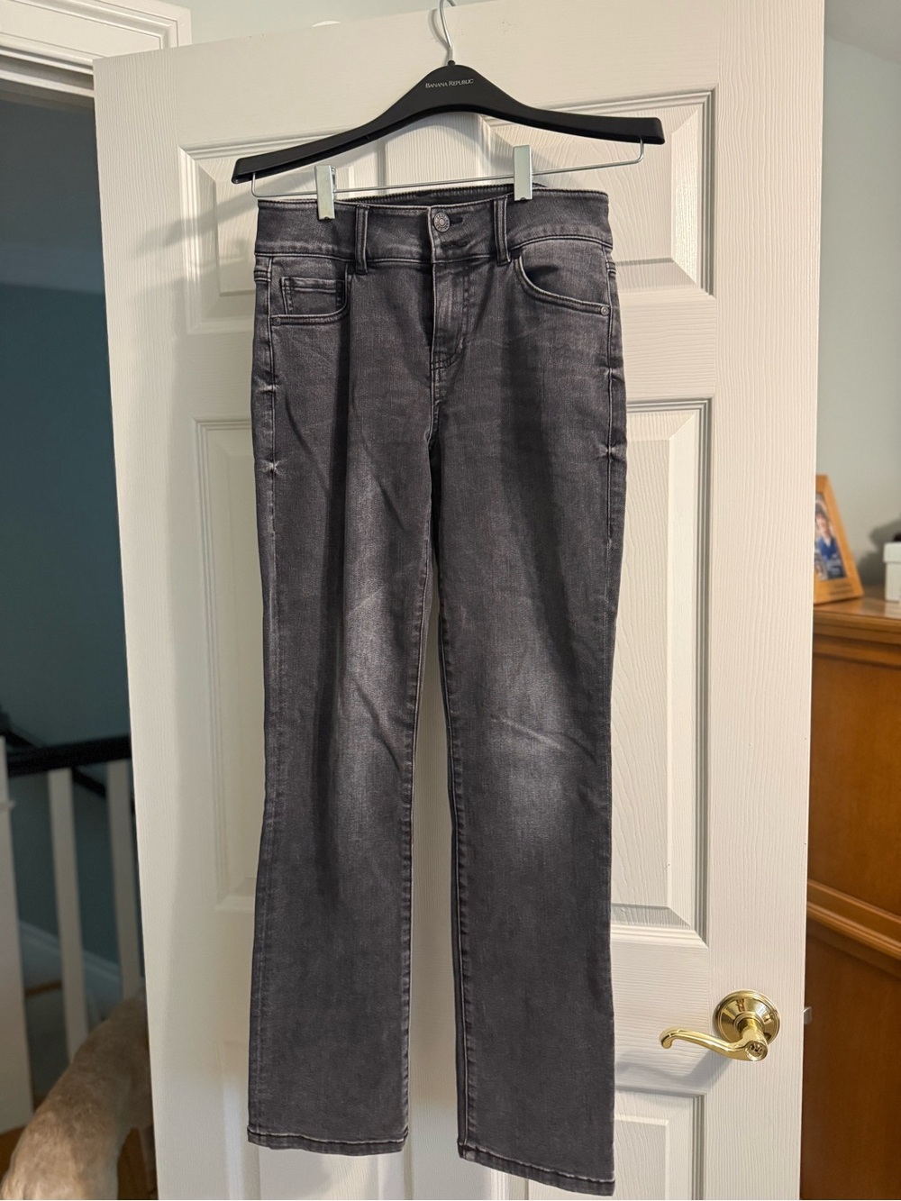 Cabi 4705 Black Straight-Leg Jeans